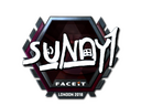 Sticker | suNny (Foil) | London 2018