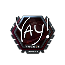yay (Foil) | London 2018