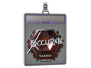 Sticker Slab | xccurate (Foil) | London 2018