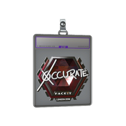 Sticker Slab | xccurate (Foil) | London 2018