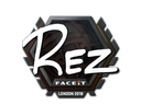 Sticker | REZ | London 2018