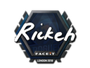 Sticker | Rickeh | London 2018