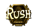 Sticker | RUSH (Gold) | London 2018