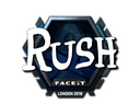 Sticker | RUSH (Foil) | London 2018