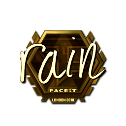 rain (Gold) | London 2018
