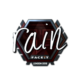 rain (металлическая) | Лондон-2018