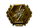 Sticker | Zeus (Gold) | London 2018