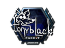 Sticker | tonyblack (Foil) | London 2018