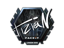 Sticker | tiziaN (Foil) | London 2018