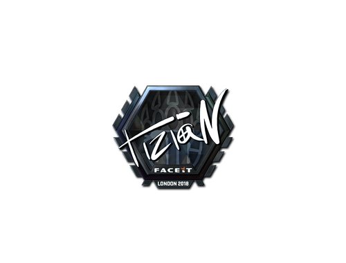 Aufkleber | tiziaN (Glanz) | London 2018
