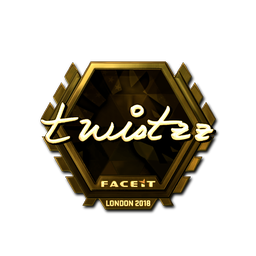 Twistzz (золотая) | Лондон-2018