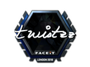 Sticker | Twistzz (Foil) | London 2018