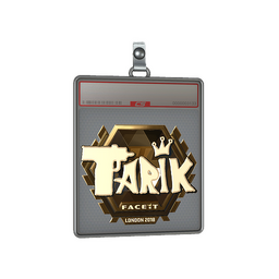 Sticker Slab | tarik (Gold) | London 2018