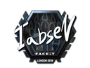 Sticker | tabseN (Foil) | London 2018
