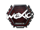Sticker | woxic | London 2018