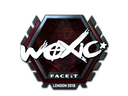 Sticker | woxic (Foil) | London 2018