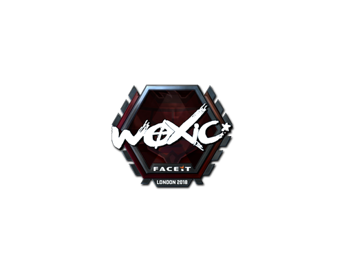Autocolante | woxic (Foil) | Londres 2018