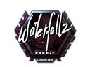 Sticker | waterfaLLZ (Foil) | London 2018