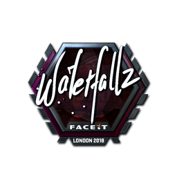 waterfaLLZ (металлическая) | Лондон-2018
