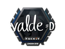 Sticker | v4lde | London 2018