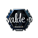 Sticker | v4lde (Foil) | London 2018