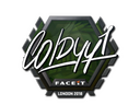 Sticker | COLDYY1 | London 2018