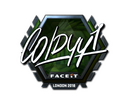 Sticker | COLDYY1 (Foil) | London 2018