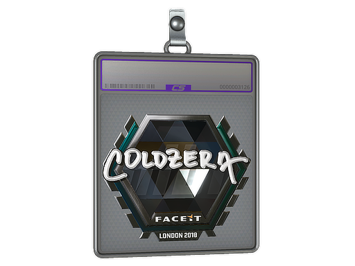 Sticker Slab | coldzera (Foil) | London 2018