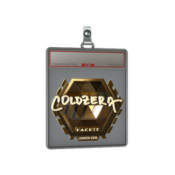 Sticker Slab | coldzera (Gold) | London 2018