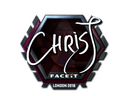Sticker | chrisJ (Foil) | London 2018