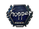 Sticker | chopper | London 2018