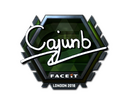 Sticker | cajunb (Foil) | London 2018