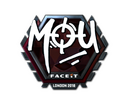Sticker | mou (Foil) | London 2018