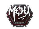 Sticker | mou | London 2018