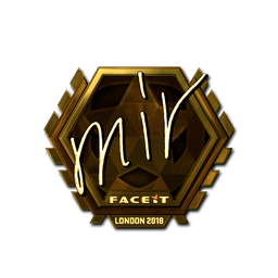 mir (золотая) | Лондон-2018