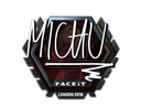 Sticker | MICHU (Foil) | London 2018