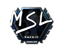 Sticker | MSL (Foil) | London 2018