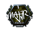 Sticker | MAJ3R (Foil) | London 2018