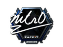 Sticker | nitr0 (Foil) | London 2018
