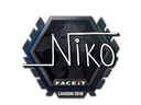 Sticker | niko | London 2018