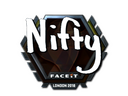 Sticker | Nifty (Foil) | London 2018