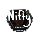 Sticker | Nifty (Foil) | London 2018