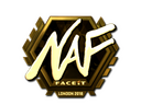 Sticker | NAF (Gold) | London 2018