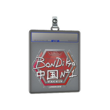 Sticker Slab | bondik | London 2018