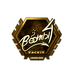 Boombl4 (золотая) | Лондон-2018