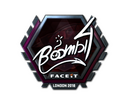 Sticker | Boombl4 (Foil) | London 2018