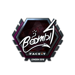 Boombl4 (металлическая) | Лондон-2018