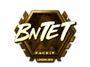 Sticker | BnTeT (Gold) | London 2018