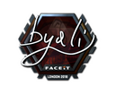 Sticker | byali (Foil) | London 2018