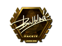 Sticker | balblna (Gold) | London 2018